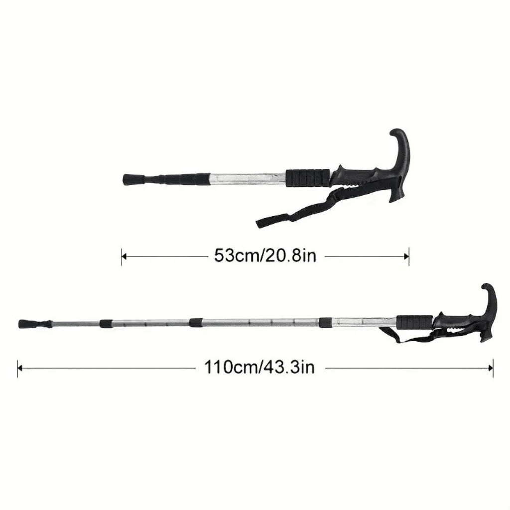 Trekking Poles Lightweight Adjustable Non-Slip Grip