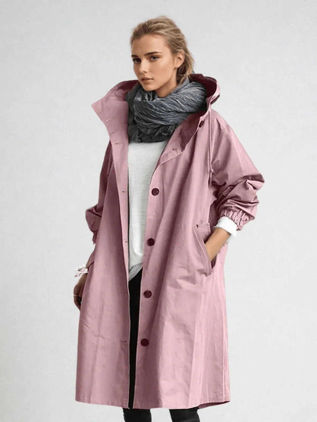 Trench Coat Women’s Relaxed Fit Transitional Layering