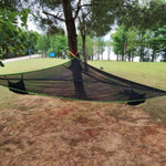 Triangle Camping Hammock Breathable Mesh 440 Lbs Capacity