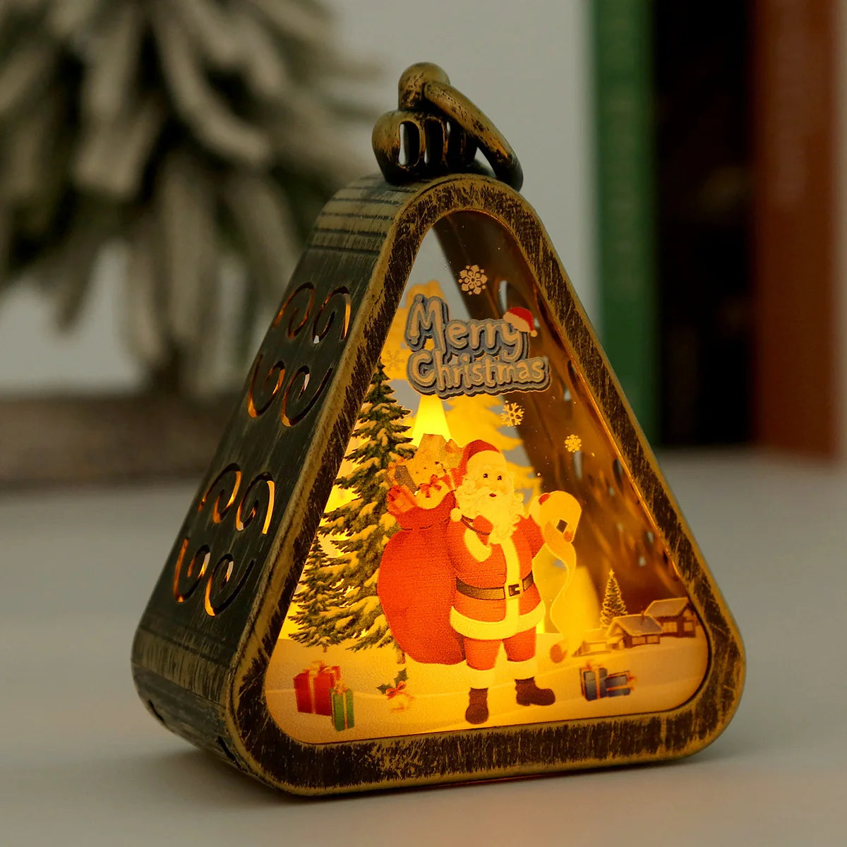 Triangle LED Lamp Soft Warm Lighting