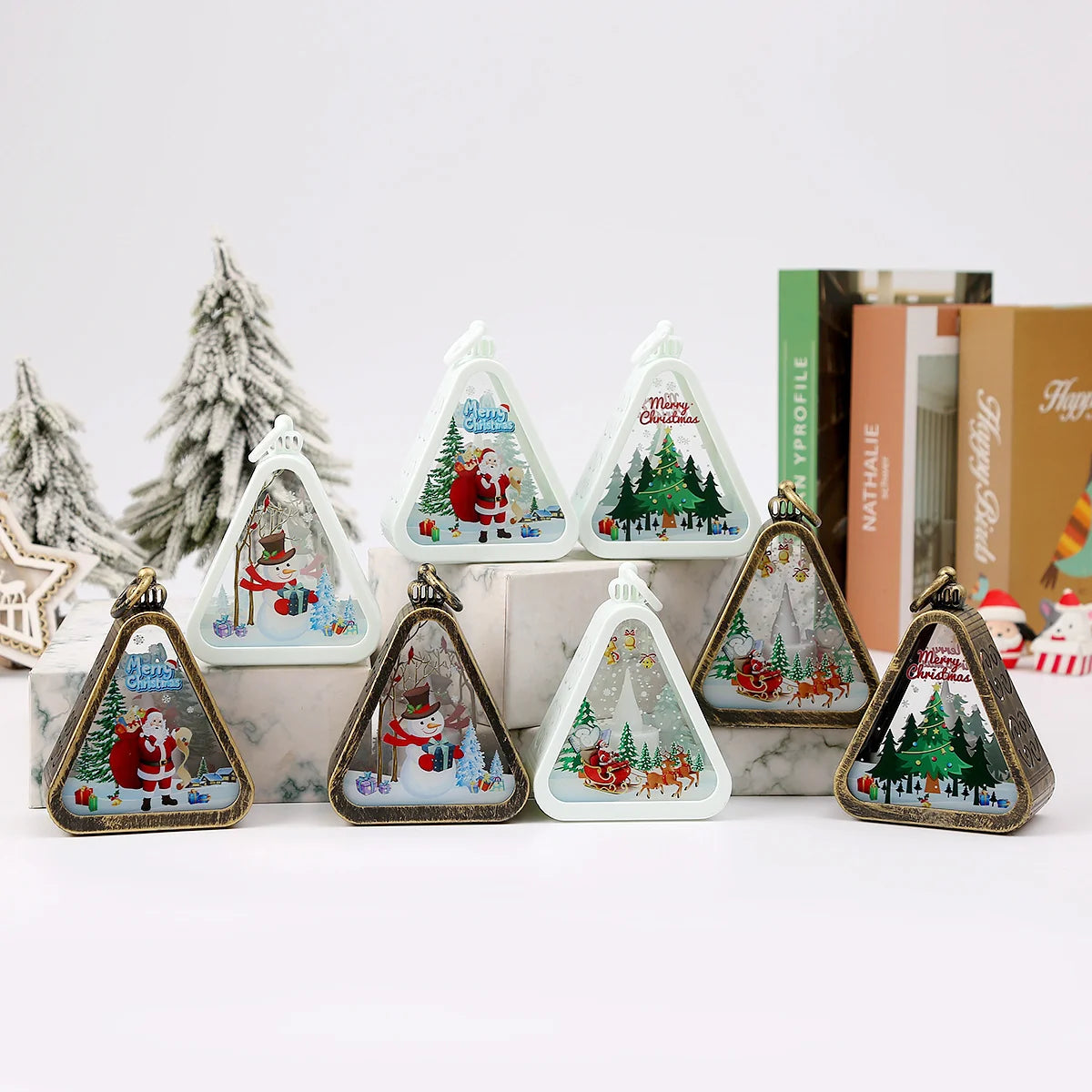 Triangle LED Lamp Soft Warm Lighting