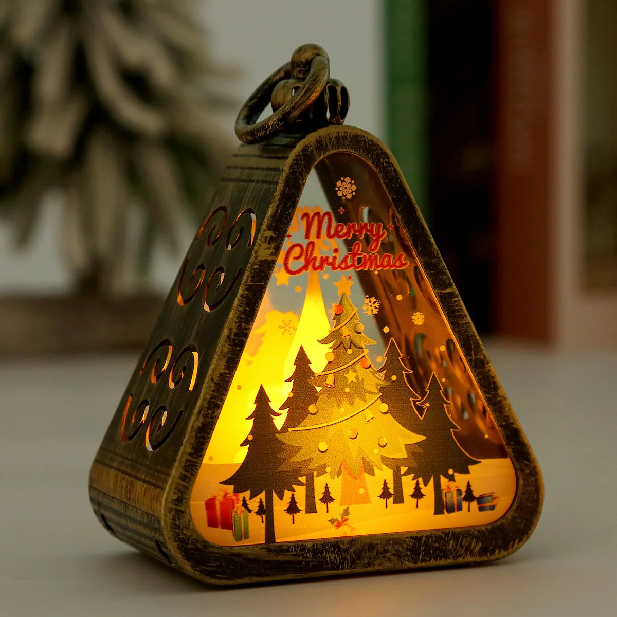 Triangle LED Lamp Soft Warm Lighting