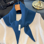 Triangle Scarf 100% Wool Soft Knit