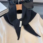 Triangle Scarf 100% Wool Soft Knit