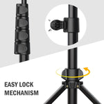 Tripod Extendable to 64 Inches Bluetooth Remote