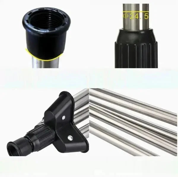 Tripod Lawn Sprinkler Stainless Steel 360° Adjustable Cooling Mist
