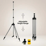 Tripod Sprinkler High-Pressure 360 Degree Rotation Adjustable Height