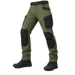 Trousers Fleece-Lined Water-Resistant Reinforced Knees Cargo Pockets
