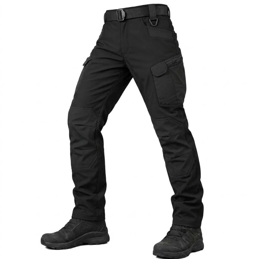 Trousers Fleece-Lined Water-Resistant Reinforced Knees Cargo Pockets