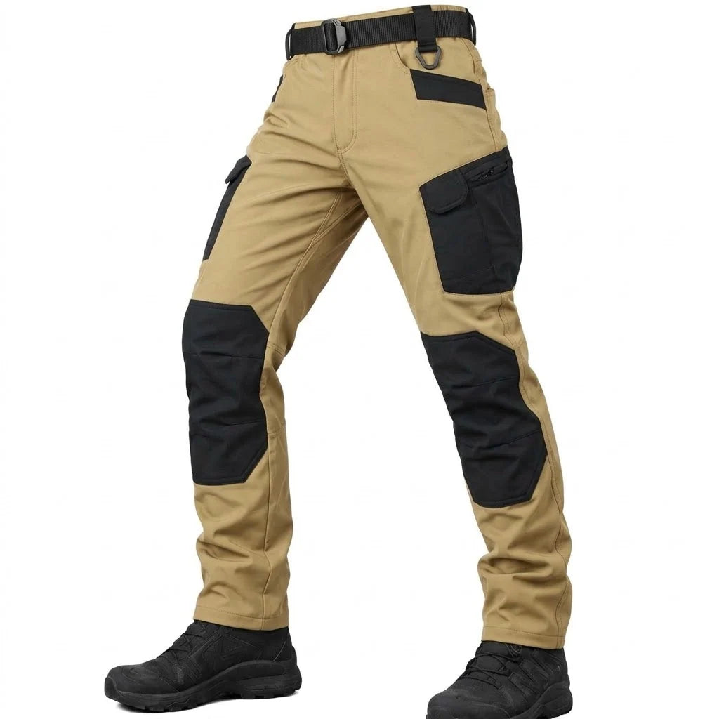 Trousers Fleece-Lined Water-Resistant Reinforced Knees Cargo Pockets