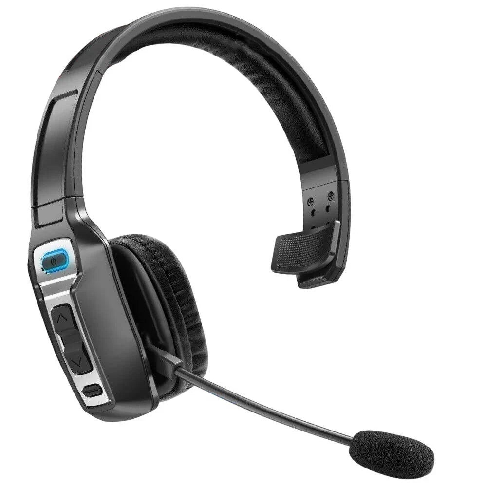 Trucker Headset Noise-Cancelling Boom Mic 35-Hour Talk Time