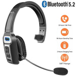 Trucker Headset Noise-Cancelling Boom Mic 35-Hour Talk Time