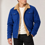 Trucker Jacket Sherpa Lined Fleece Collar Chest Pockets