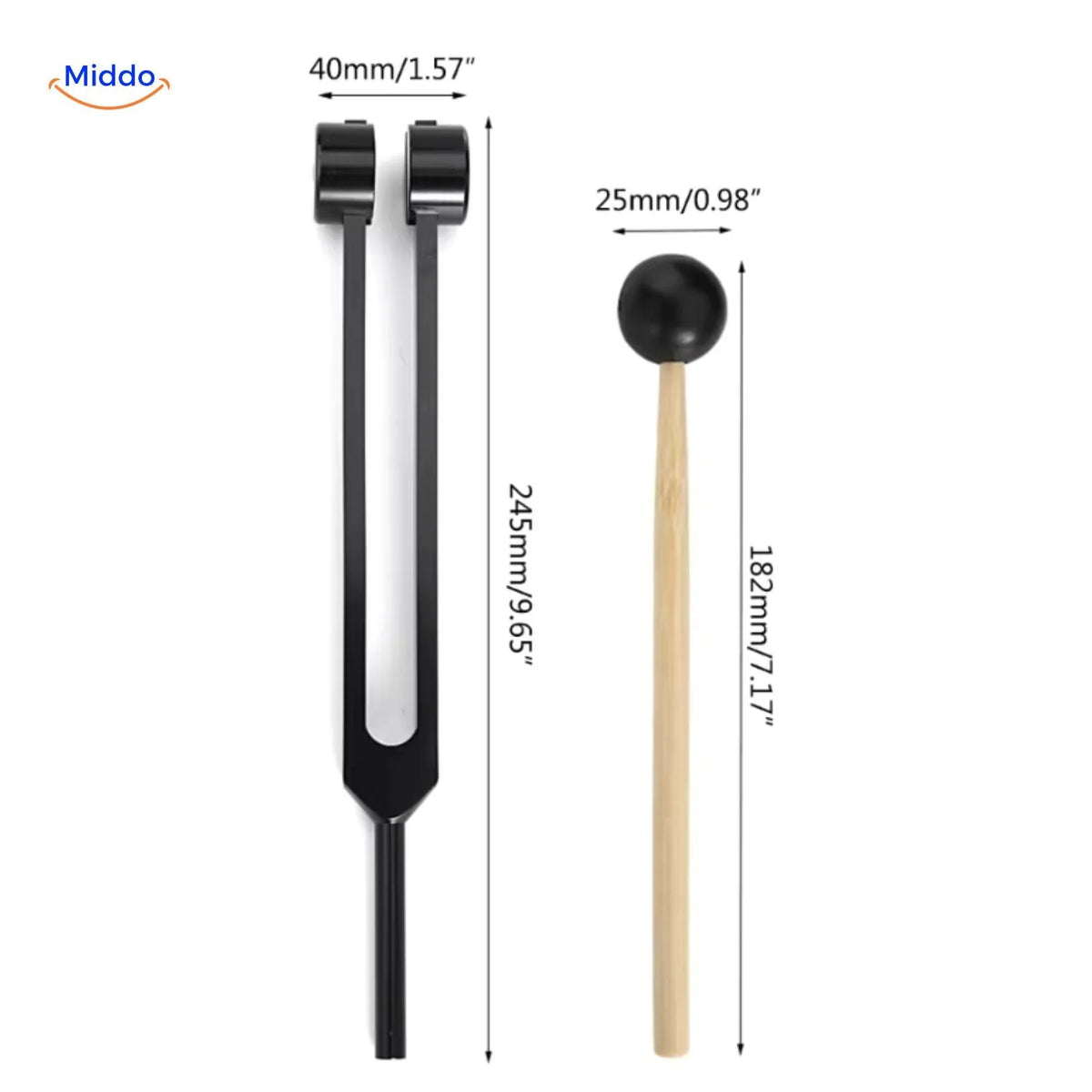 Tuning Fork 128 Hz Metal for Meditation & Relaxation