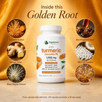 Turmeric Supplement 950mg Curcuminoids Vegetarian Capsules