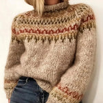 Turtleneck Sweater Wool Fleece Breathable Warmth