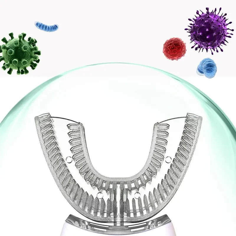 U-Shape Electric Toothbrush 360 Degree Sonic USB Rechargeable