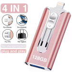 USB Flash Drive 4-in-1 Multi-Device USB 3.0