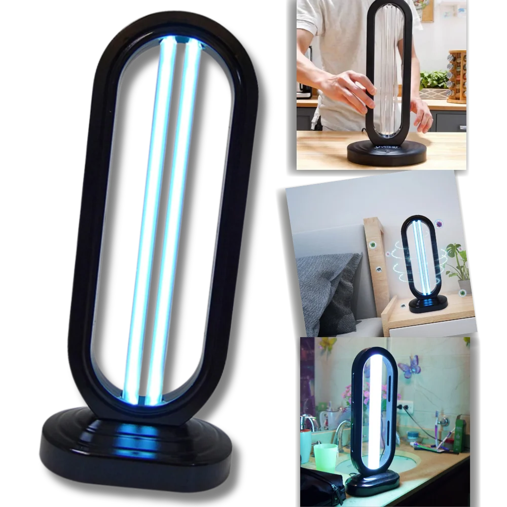 UV-C Disinfectant Bulb Multi-Surface Remote 3-Mode Timer