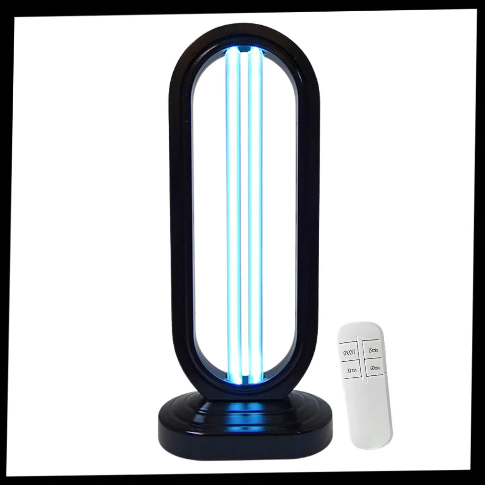 UV-C Disinfectant Bulb Multi-Surface Remote 3-Mode Timer