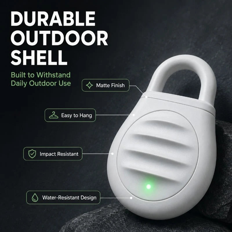 Ultrasonic Bird Repeller Rechargeable USB-C Three Adjustable Modes