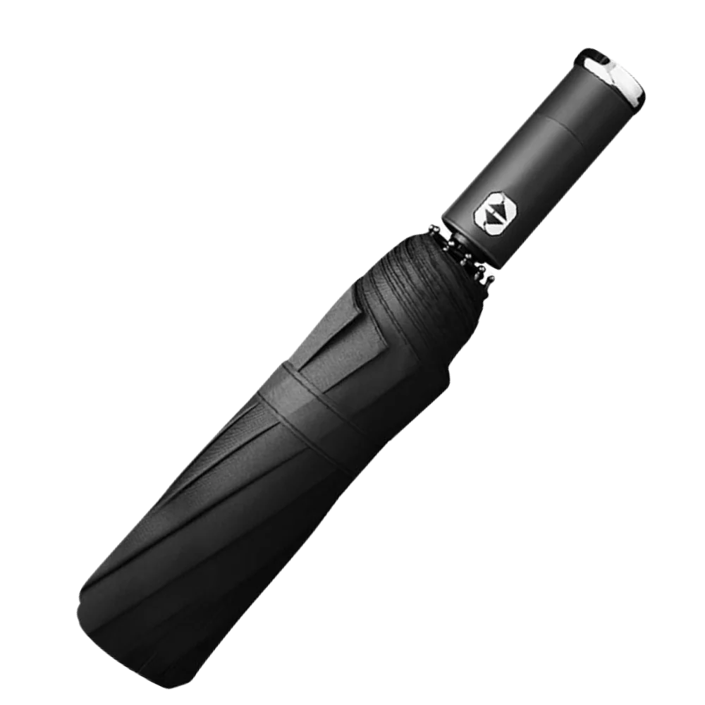 Umbrella 10-Rib Windproof Extra-Large Canopy & LED Light