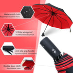 Umbrella Reversible Double-Layer Canopy Automatic Open UV Protection