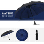 Umbrella Reversible Double-Layer Canopy Automatic Open UV Protection