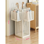 Umbrella Stand Compact Ventilated Metal Mesh Rust-Resistant