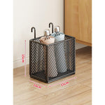 Umbrella Stand Compact Ventilated Metal Mesh Rust-Resistant