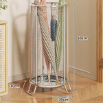 Umbrella Stand Metal Mesh Raised Ring Base Freestanding Storage