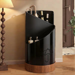Umbrella Stand Metal Multi-Compartment Drip Collection Space-Saving