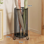 Umbrella Stand Powder-Coated Steel Mesh Raised Legs