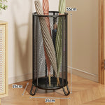Umbrella Stand Powder-Coated Steel Mesh Raised Legs
