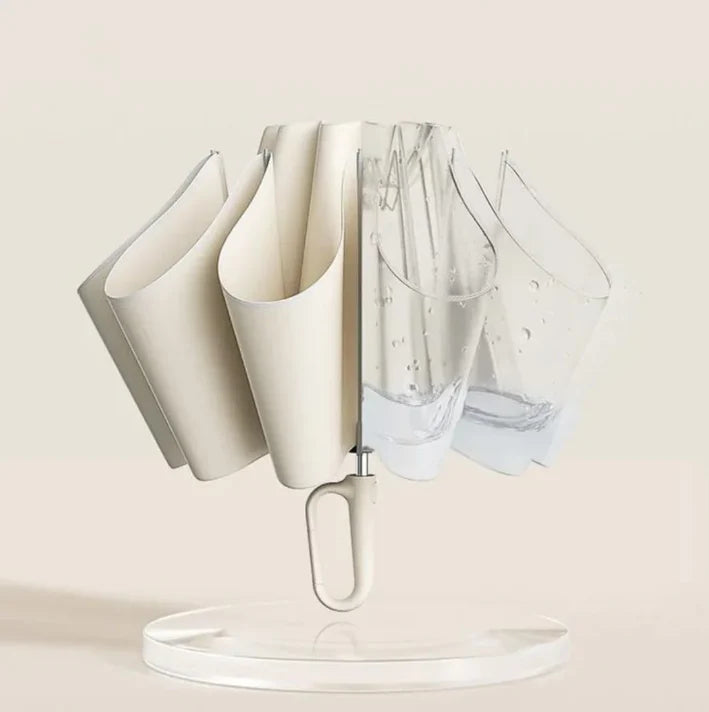 Umbrella Wind-Resistant Reflective Trim Compact Foldable