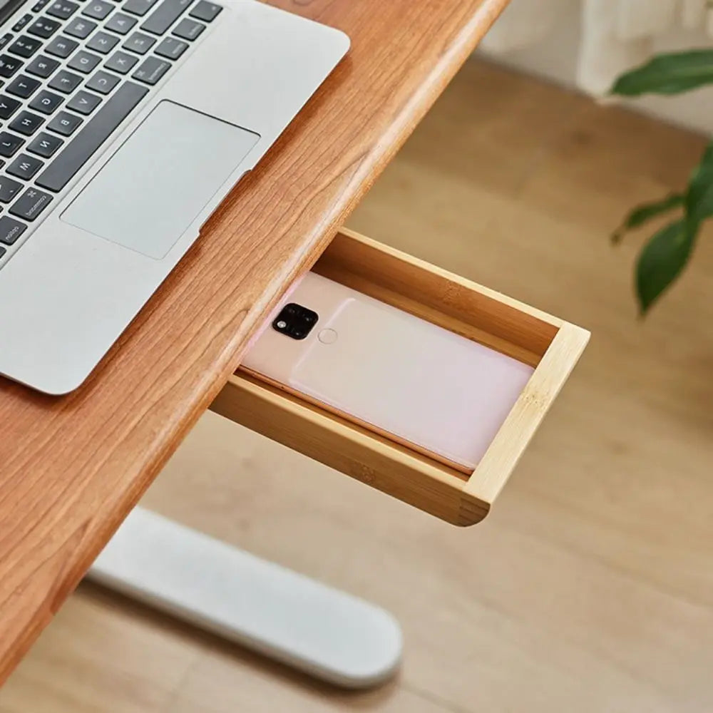 Under-Desk Drawer Adhesive No-Drill Space-Saving