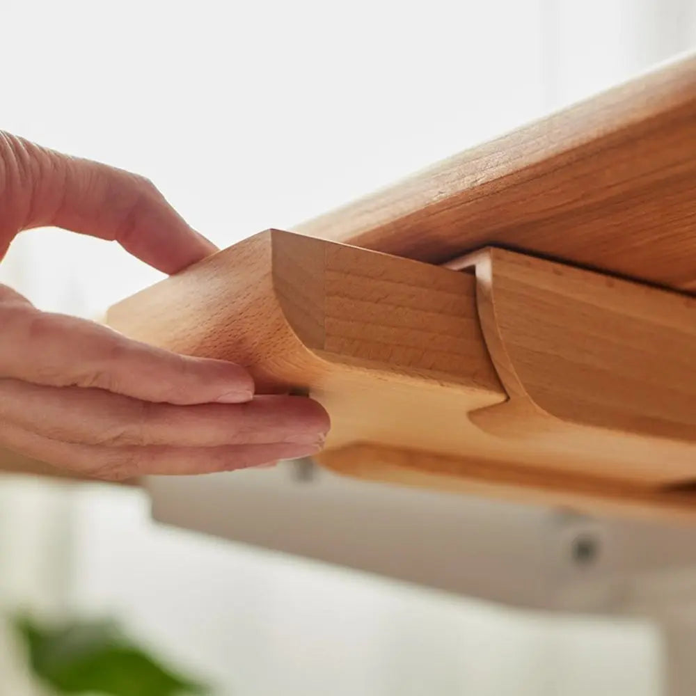 Under-Desk Drawer Adhesive No-Drill Space-Saving