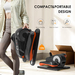 Under Desk Elliptical 12-Speed Bidirectional Whisper-Quiet