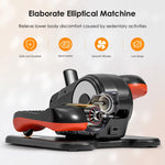 Under Desk Elliptical 12-Speed Bidirectional Whisper-Quiet