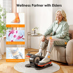 Under Desk Elliptical 12-Speed Bidirectional Whisper-Quiet