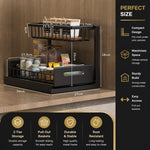 Under-Sink Organizer 2-Tier Pull-Out Storage
