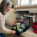 Under-Sink Organizer 2-Tier Pull-Out Storage