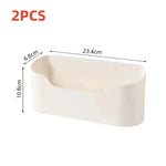 Under Sink Organizer Adhesive Mount Space-Saving
