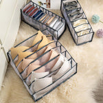 Underwear & Sock Organizer Multi-Compartment Nylon Mesh Odor-Resistant