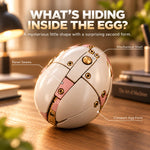 Unicorn Figure Transforming Mechanical Egg to Winged Unicorn