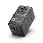 Universal Travel Adapter GaN 100W USB-C & USB-A
