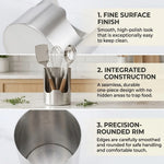 Utensil Holder Stainless Steel Space-Saving Countertop Organizer