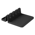 Utensil Rest Silicone Drip-Catching Holds 4 Utensils Dishwasher-Safe
