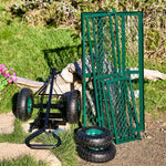 Utility Wagon 650 lb Capacity Removable Mesh Sides