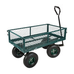 Utility Wagon 650 lb Capacity Removable Mesh Sides